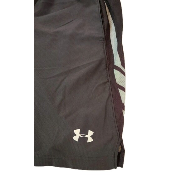 UNDER ARMOUR Select Basketball Shorts Heatgear Medium Loose Gray - Picture 3 of 7